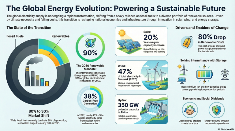How Renewable Energy Transforming Global Electricity Supply