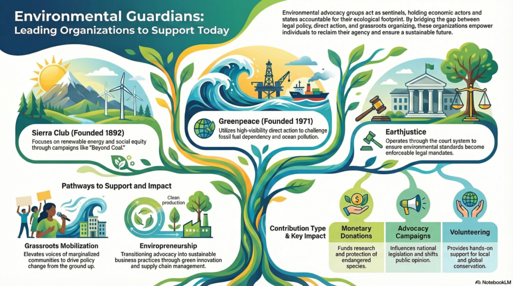 environmental advocacy groups