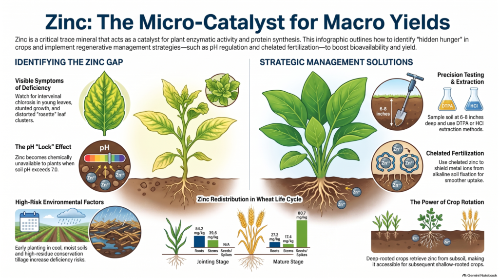 zinc deficiency in soil