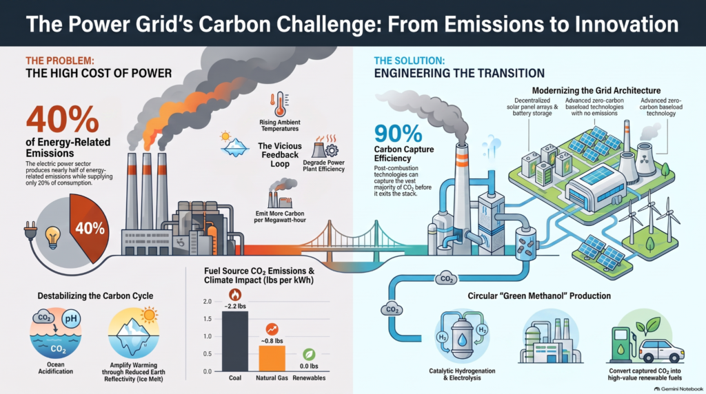 carbon dioxide emissions from power plants 
