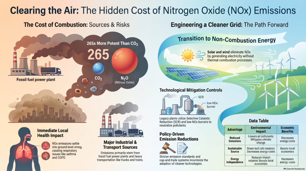 nitrogen oxide emissions in energy generation