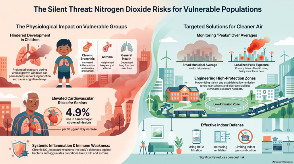 nitrogen dioxide health effects