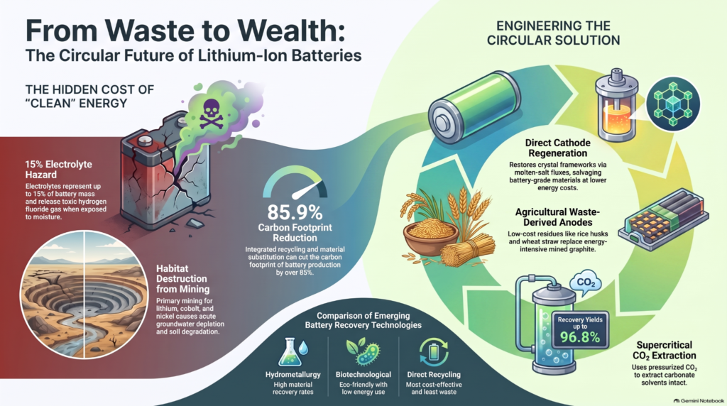 lithium ion battery chemical pollution