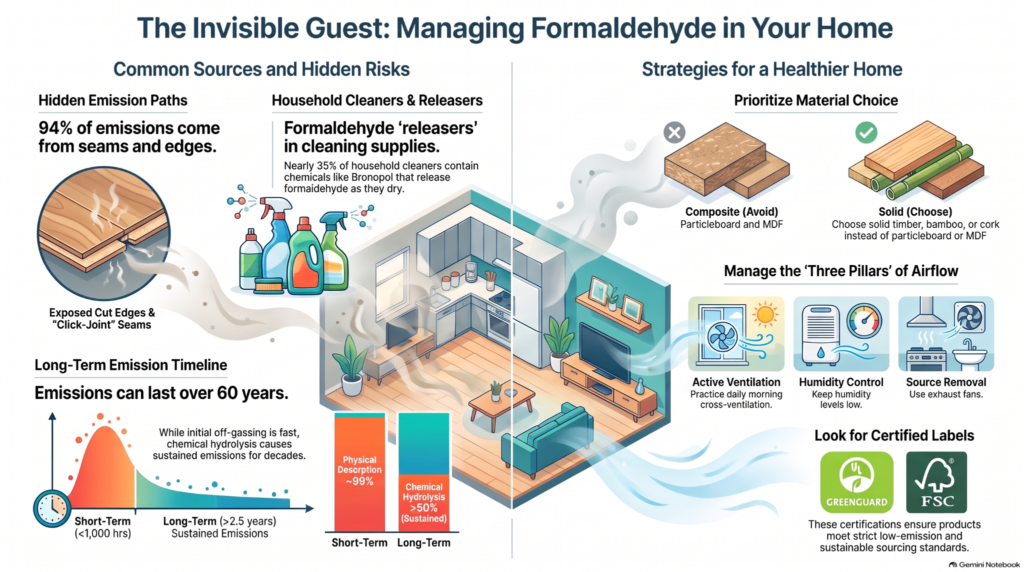 formaldehyde exposure in furniture and flooring