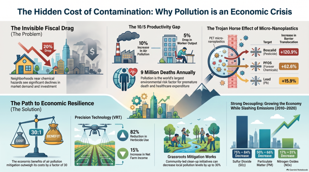 economic impact of chemical pollutants
