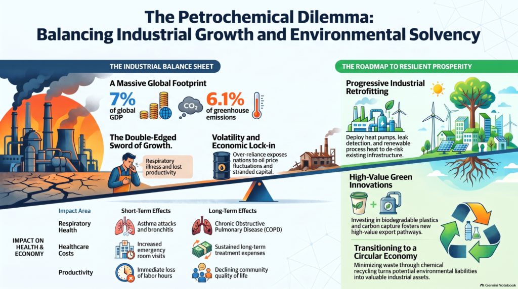 petrochemical emissions and economy
