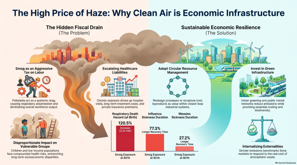 smog forming chemicals and economic damage