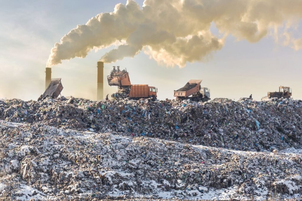 ammonia emissions from solid waste
