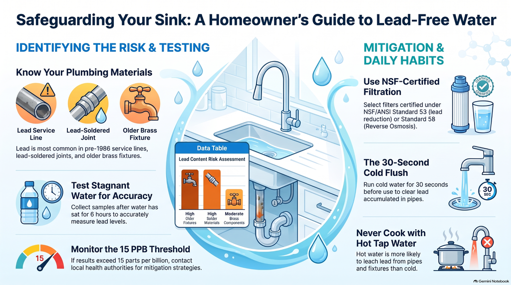 lead compounds in tap water